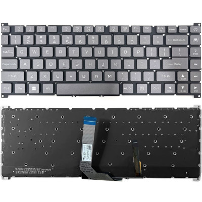 Acer PT516-52s, PT516-51s, PT314-51S, N20C8, gray backlit US keyboard