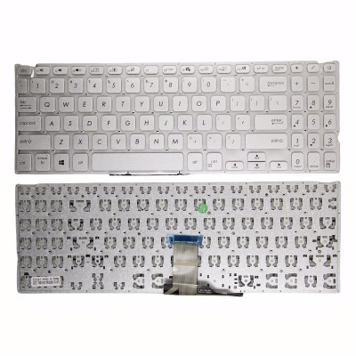 Asus S1500, S505, S509, S515, S516, S565, X1500, Y1511, silver US keyboard OEM