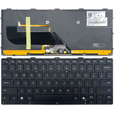 Dell Pro Rugged RA13250, RB14250, backlit US keyboard AI