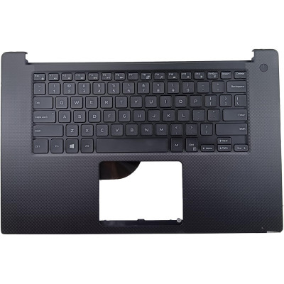 Dell XPS 15 9560, Precision 5520, backlit US keyboard palmrest 0Y2F9N