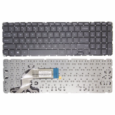 HP 250 G2, 255 G2, 250 G3, 255 G3, 256 G3, no frame US keyboard OEM