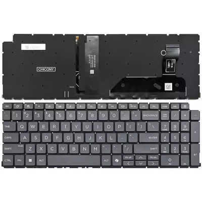 HP EliteBook 8 G1i, G1a, 16 inch, ZBook 8 G1i, ZBook Fury G1i 16 18 inch, HSN-I64C-8, HSN-I62C-6, HSN-I63C-6, backlit US keyboard HP EliteBook 8 G1i, G1a, 16 inch, ZBook 8 G1i, ZBook Fury G1i 16 18 inch, HSN-I64C-8, HSN-I62C-6, HSN-I63C-6, backlit US keyboard