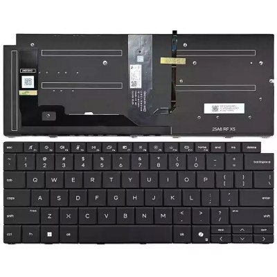 HP EliteBook X G2i, G2a, G2q, 14 inch, HSN-I65C-4, backlit US keyboard black