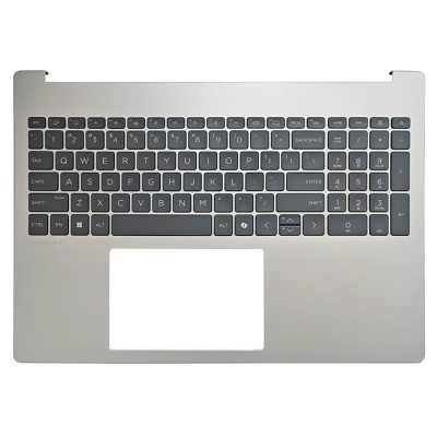 HP OmniBook 7 16-AZ, 16-AY, 16-AZ0097NR, 16-AY0075CL, TPN-Q306, backlit US keyboard palmrest