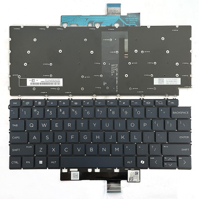 HP OmniBook Ultra 14-FD, 14T-FH, Flip 14-FH, backlit US keyboard blue HP OmniBook Ultra 14-FD, 14T-FH, Flip 14-FH, backlit US keyboard blue