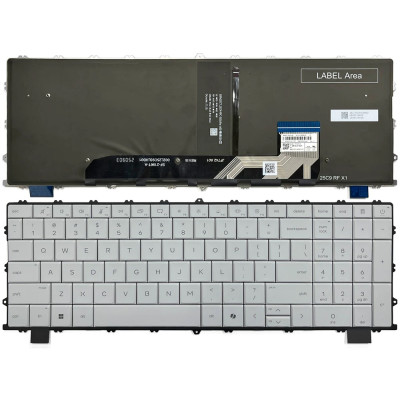 HP OmniBook X 17.3 inch 17-de 17t-de backlit US keyboard version B