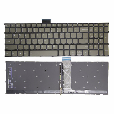 Lenovo IdeaPad Slim 7-15IIL05 7-15ITL05, green backlit US keyboard Lenovo IdeaPad Slim 7-15IIL05 7-15ITL05, green backlit US keyboard