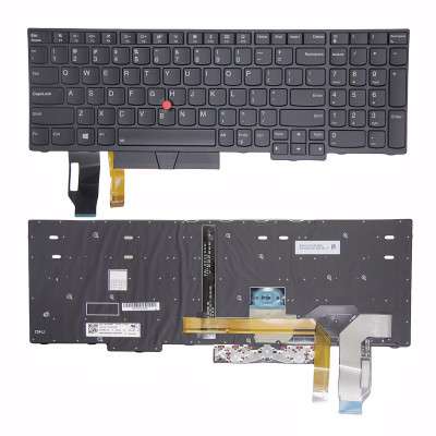 Lenovo ThinkPad P52, P53, P53S, P72, P73, black backlit US keyboard original Lenovo ThinkPad P52, P53, P53S, P72, P73, black backlit US keyboard original
