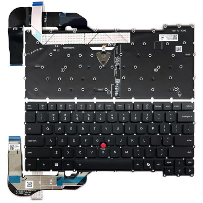Lenovo ThinkPad T14s Gen 7, P14s Gen 7, P1 Gen 9, X14 Gen 1, backlit US keyboard AI