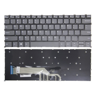Lenovo ideapad 3 14ABA7, 5 14ABA7, 5 Pro-14ITL6, F10 lock gray US keyboard