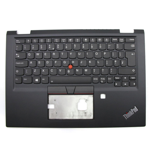 Lenovo thinkpad X390 Yoga backlit UK keyboard palmrest black WLAN version